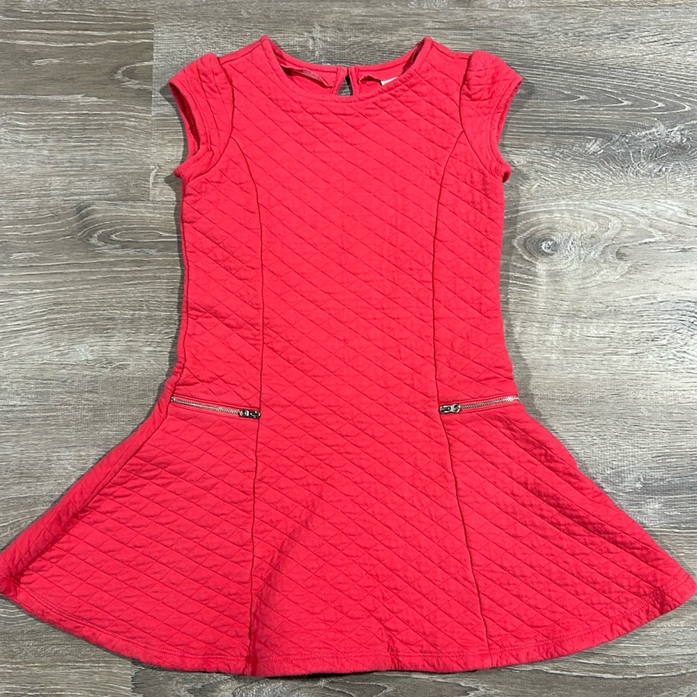 Gymboree Girls Cap Sleeve Dress with Pockets Size 8